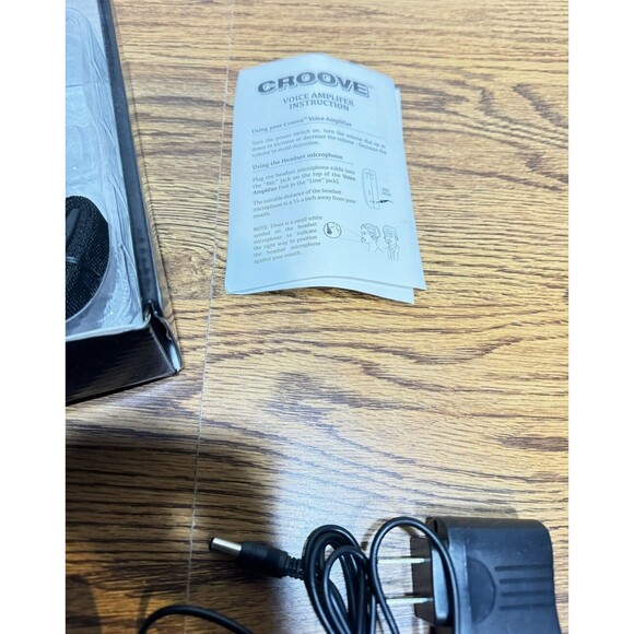 Croove Voice Amplifier Portable Rechargeable Microphone Headset Waistband Clip - Picture 14 of 16